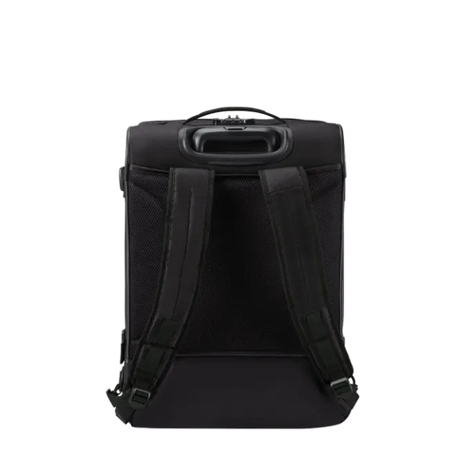 New American Tourister Urban Track Duffle/Wheels Backpack asphalt black