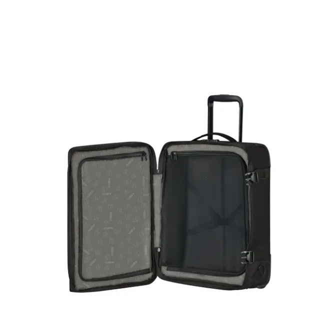 New American Tourister Urban Track Duffle/Wheels Backpack asphalt black