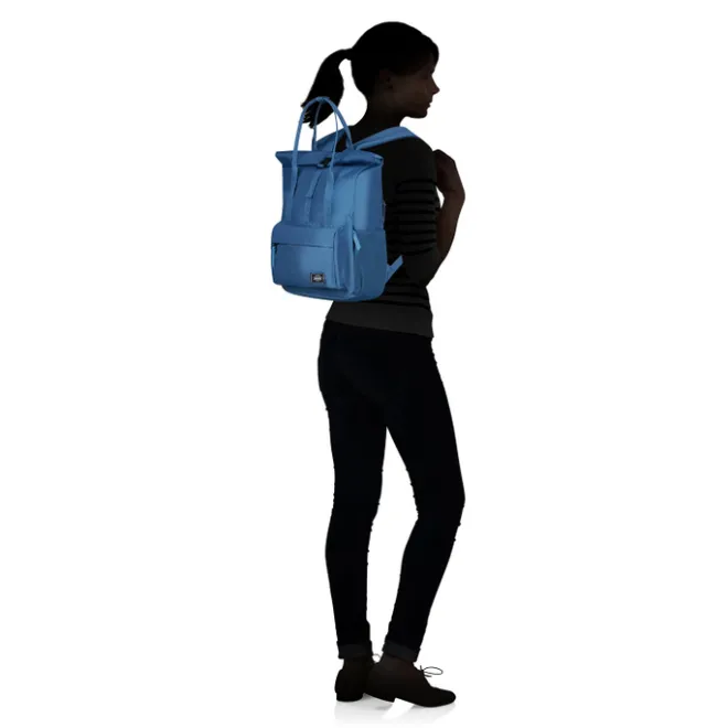 New American Tourister Urban Groove UG25 Tote Backpack 15.6" stone blue