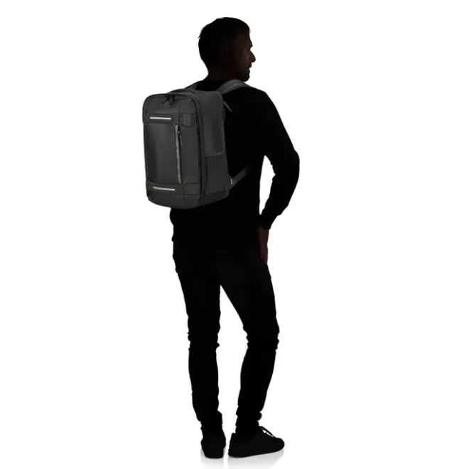 Sale American Tourister Urban Track Cabin Backpack asphalt black