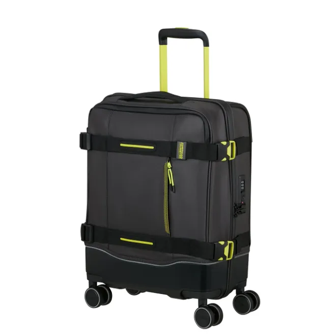 American Tourister Urban Track Spinner S TSA Coated black/lime