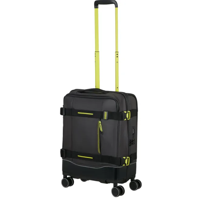 American Tourister Urban Track Spinner S TSA Coated black/lime