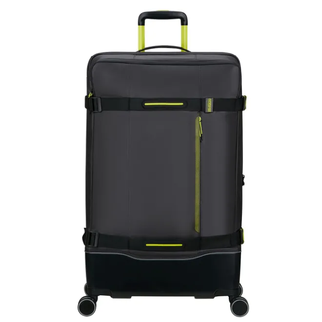 Discount American Tourister Urban Track Spinner L TSA Coated black/lime