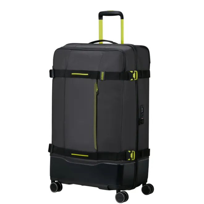 Discount American Tourister Urban Track Spinner L TSA Coated black/lime