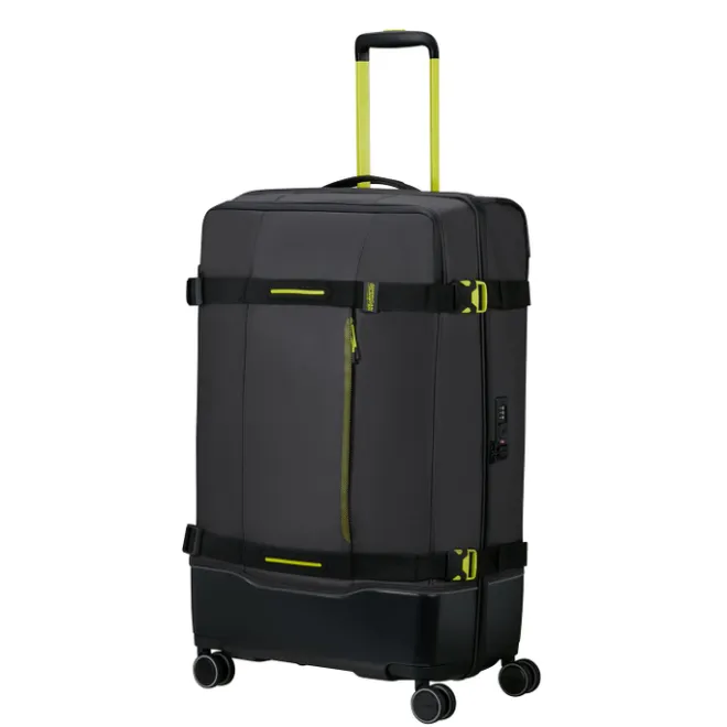 Discount American Tourister Urban Track Spinner L TSA Coated black/lime