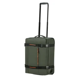 New American Tourister Urban Track Duffle/Wheels Backpack dark khaki