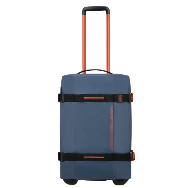 Outlet American Tourister Urban Track Duffle/Wheels S Coated navy/orange