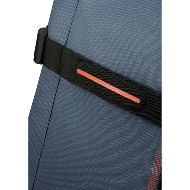 Outlet American Tourister Urban Track Duffle/Wheels S Coated navy/orange