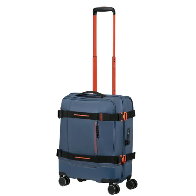 New American Tourister Urban Track Spinner S TSA Coated navy/orange