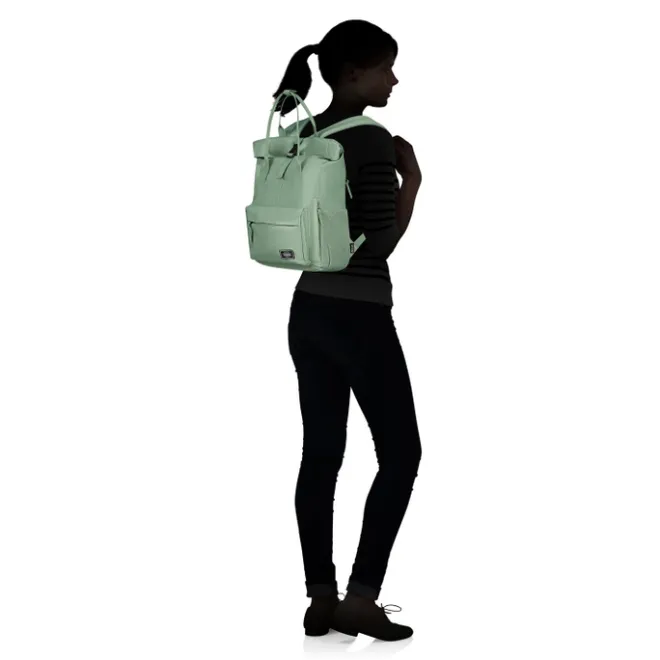 New American Tourister Urban Groove UG25 Tote Backpack 15.6" urban green