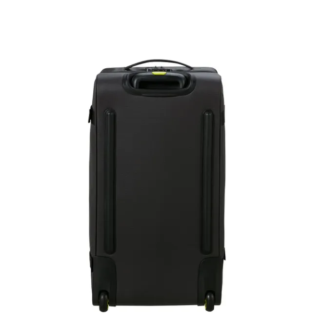 Clearance American Tourister Urban Track Duffle/Wheels M Coated black/lime