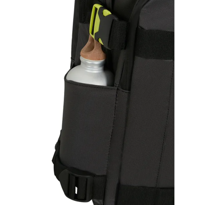 Outlet American Tourister Urban Track Laptop Backpack 15,6" coated black/Lime
