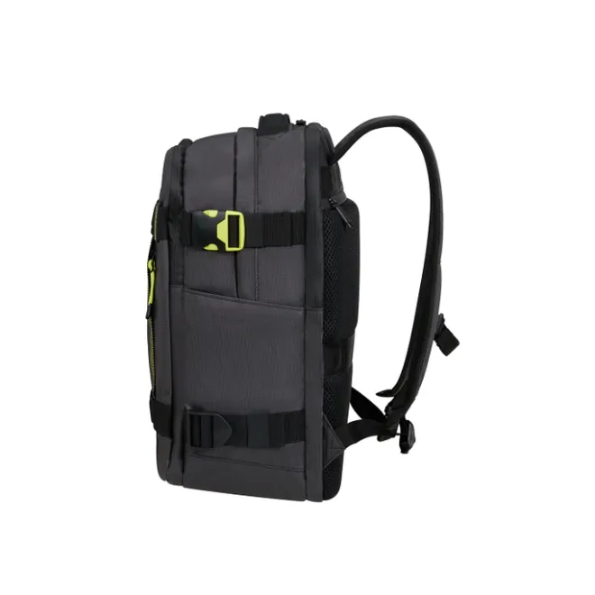 Outlet American Tourister Urban Track Laptop Backpack 15,6" coated black/Lime