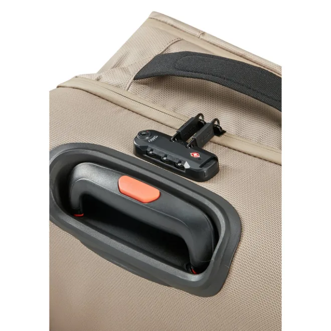 Discount American Tourister Urban Track Wheeled Duffle M Coated beige/orange