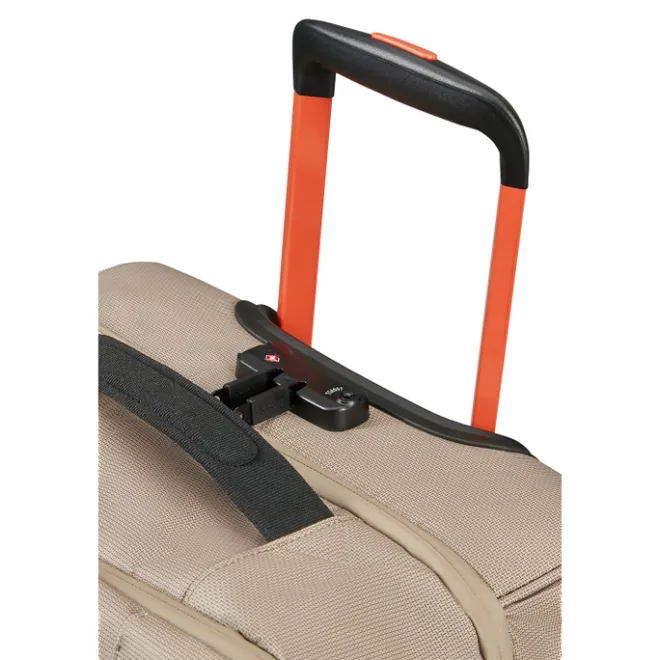 Discount American Tourister Urban Track Wheeled Duffle M Coated beige/orange