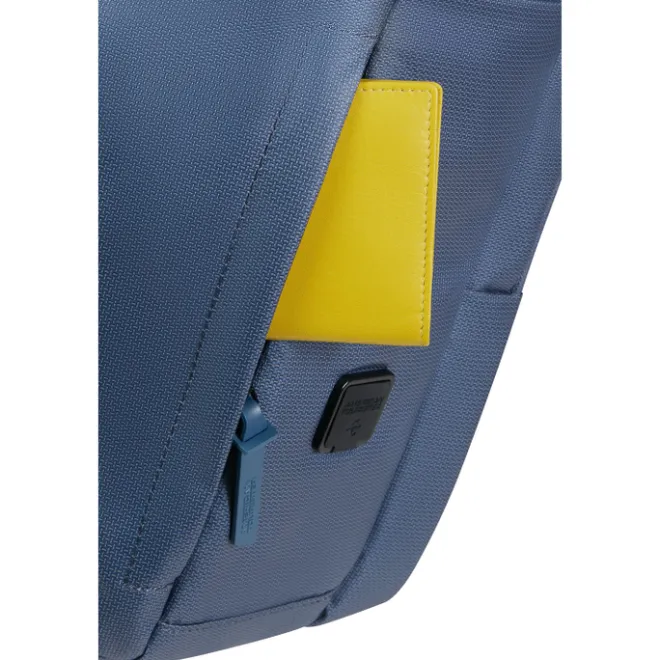 New American Tourister Urban Groove Ug11 Lapt Bp 15.6" Tech navy/orange