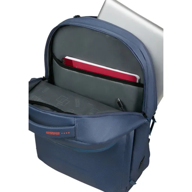 New American Tourister Urban Groove Ug11 Lapt Bp 15.6" Tech navy/orange