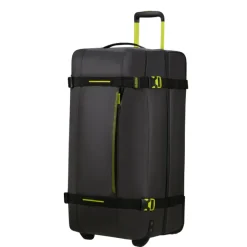 Clearance American Tourister Urban Track Duffle/Wheels L Coated black/lime