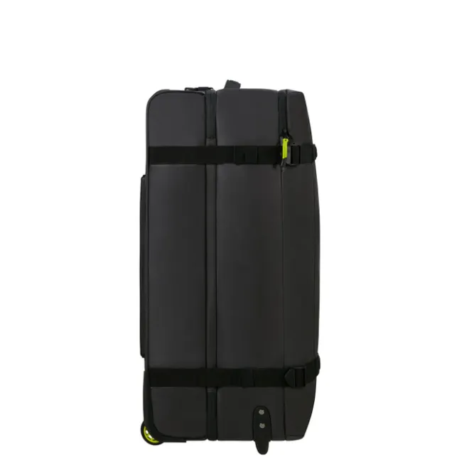 Clearance American Tourister Urban Track Duffle/Wheels L Coated black/lime