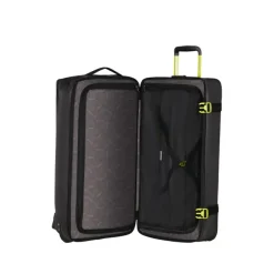 Clearance American Tourister Urban Track Duffle/Wheels L Coated black/lime