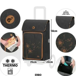 Discount Andersen Royal Shopper Erbo black