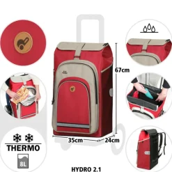 Discount Andersen Royal Shopper Hydro 2.1 red