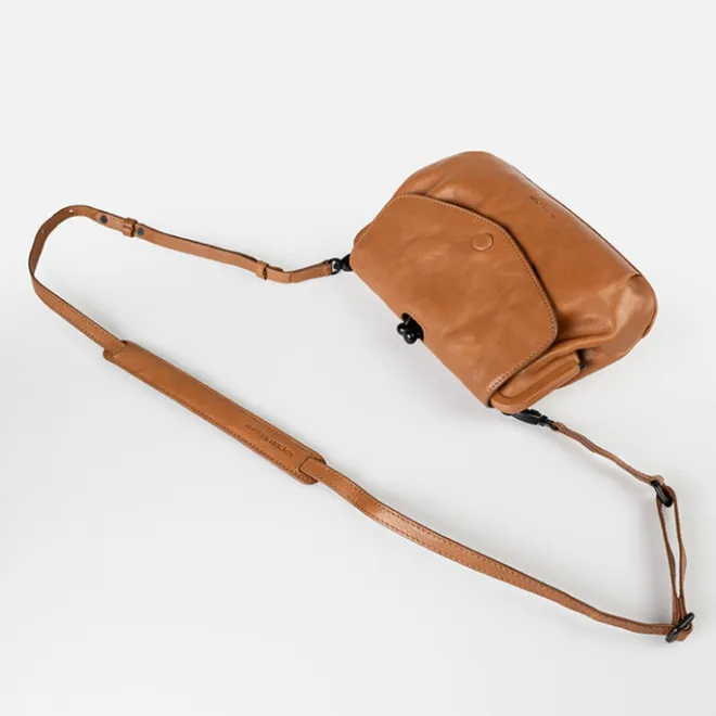 New Aunts & Uncles Grandma's Luxury Club Mrs. Madeline Crossbody caramel