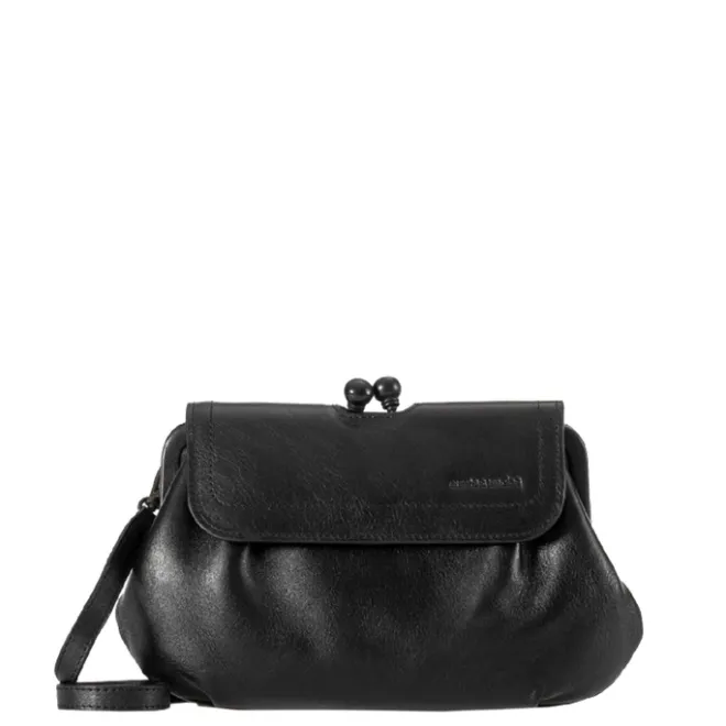 Hot Aunts & Uncles Mrs. Whoopie Pie Shoulderbag / Clutch black smoke