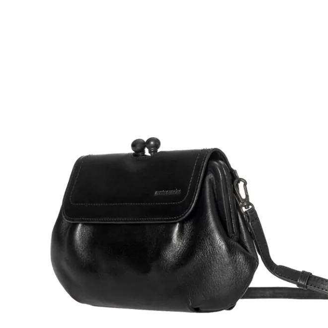 Hot Aunts & Uncles Mrs. Whoopie Pie Shoulderbag / Clutch black smoke
