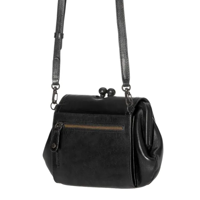 Hot Aunts & Uncles Mrs. Whoopie Pie Shoulderbag / Clutch black smoke