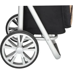 Beagles Alberic Shopping Trolley zebra brown
