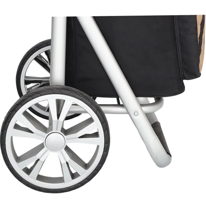 Beagles Alberic Shopping Trolley zebra brown