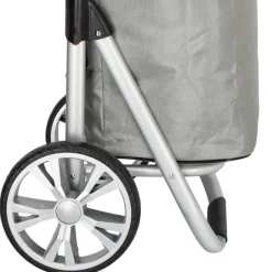 Hot Beagles Alberic Shopping Trolley silver