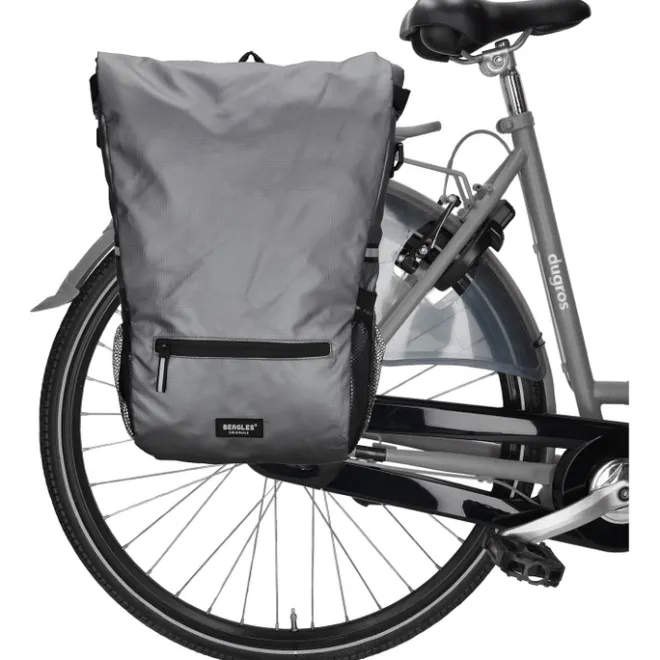 Best Beagles Bicycle Originals Panniers grey
