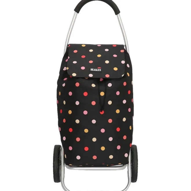 Clearance Beagles Boodschappen Trolley multi stip