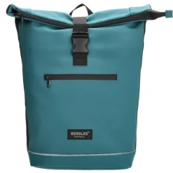 New Beagles Originals Rolltop Rugtas Waterproof 15.6" petrol blauw