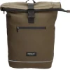New Beagles Originals Rolltop Rugtas Waterproof 15.6" olijf groen