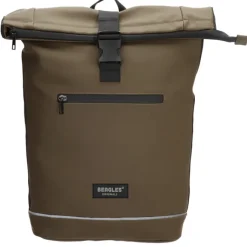 New Beagles Originals Rolltop Rugtas Waterproof 15.6" olijf groen