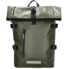 Outlet Beagles Originals Tokyo Rolltop Rugtas Waterproof 15,6" olijfgroen