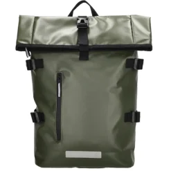 Outlet Beagles Originals Tokyo Rolltop Rugtas Waterproof 15,6" olijfgroen
