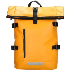 Best Beagles Originals Tokyo Rolltop Rugtas Waterproof 15,6" okergeel