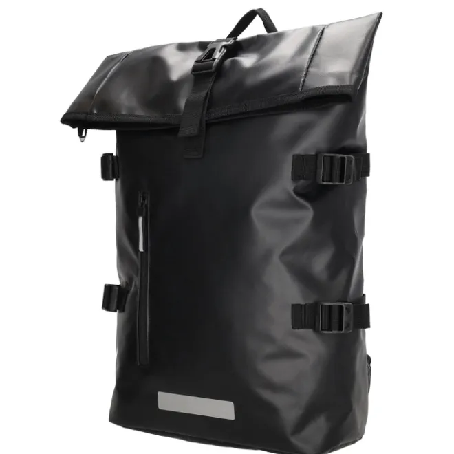 Beagles Originals Tokyo Rolltop Rugtas Waterproof 15,6" zwart