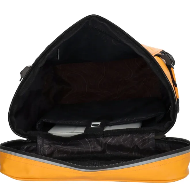 Online Beagles Originals Tokyo Tarp Rugtas L Waterproof 15.6" okergeel