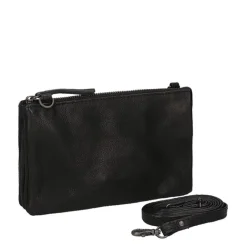 New Bear Design Callisto Pelle Clutch zwart