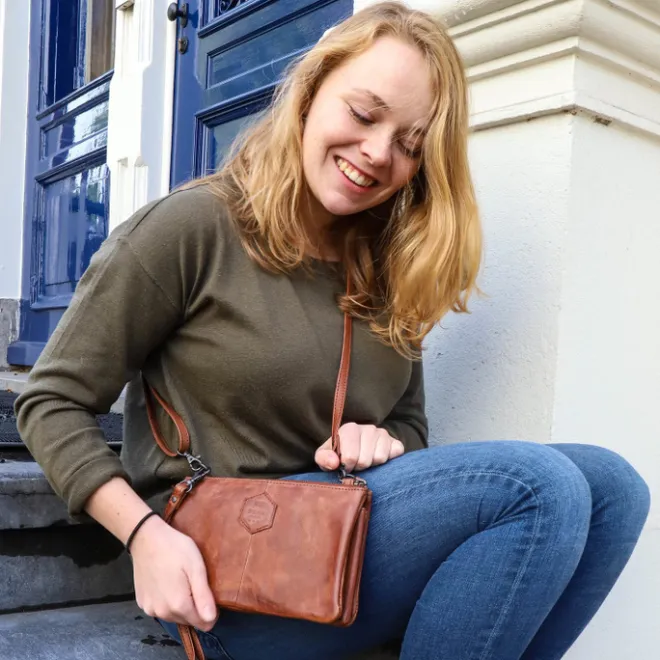 Hot Bear Design Cow Lavato Clutch zwart