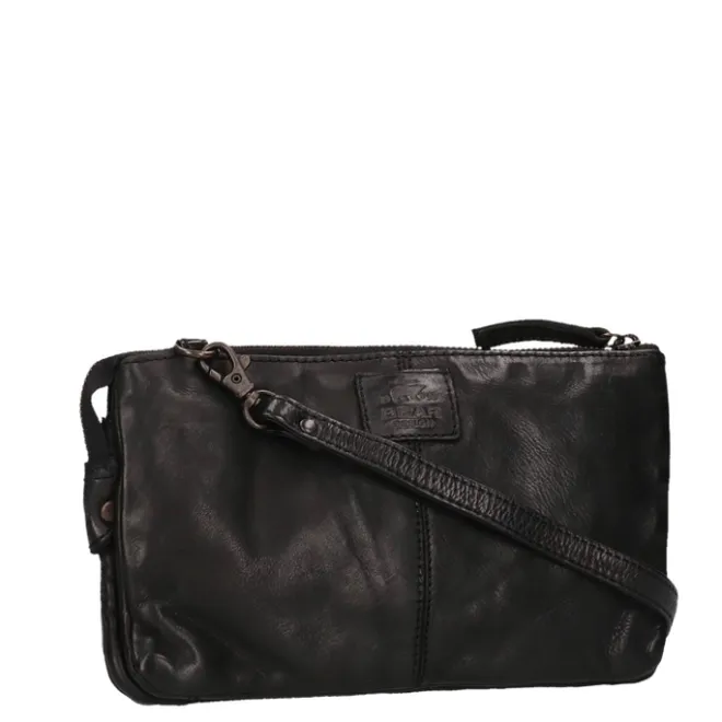 Hot Bear Design Cow Lavato Clutch zwart
