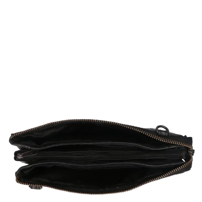 Hot Bear Design Cow Lavato Clutch zwart