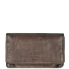 Hot Bear Design Cow Lavato Dames Portemonnee 12cc CL782 brown