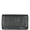 Hot Bear Design Cow Lavato Dames Portemonnee 12cc black2