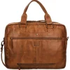 Sale Bear Design Cow Lavato Laptoptas cognac